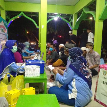 Gemilang vaksinasi ramadan desa Pulo